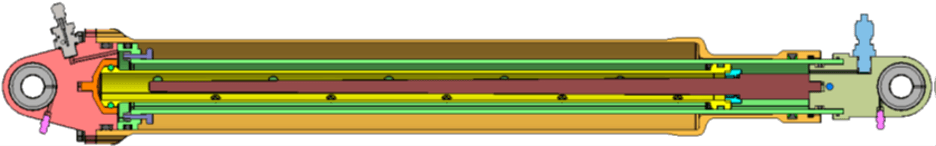 3D CAD model of flight component design